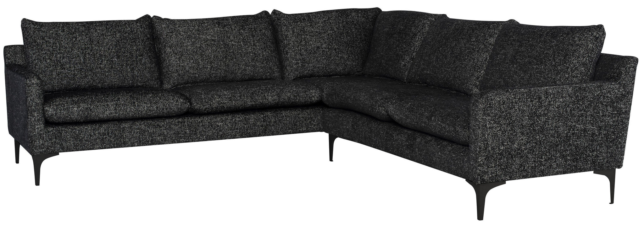 Nuevo Anders Salt & Pepper Sectional Sofa