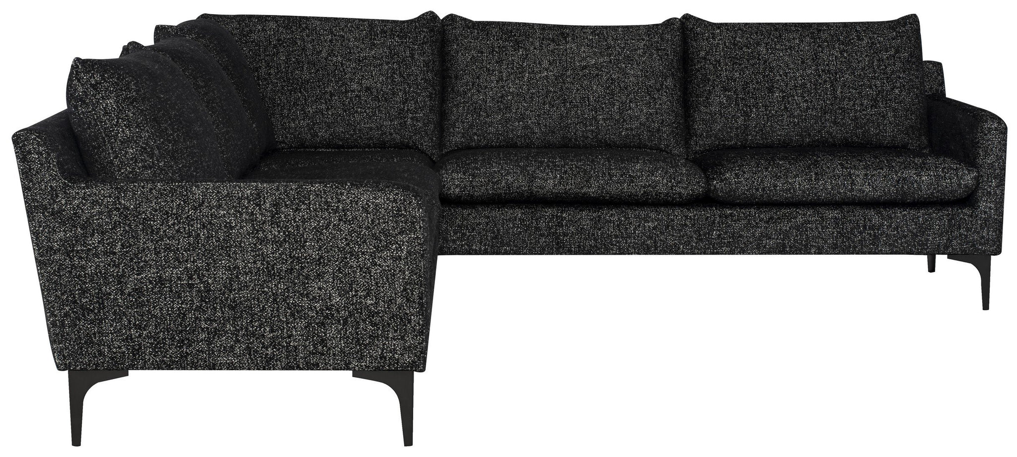 Nuevo Anders Salt & Pepper Sectional Sofa