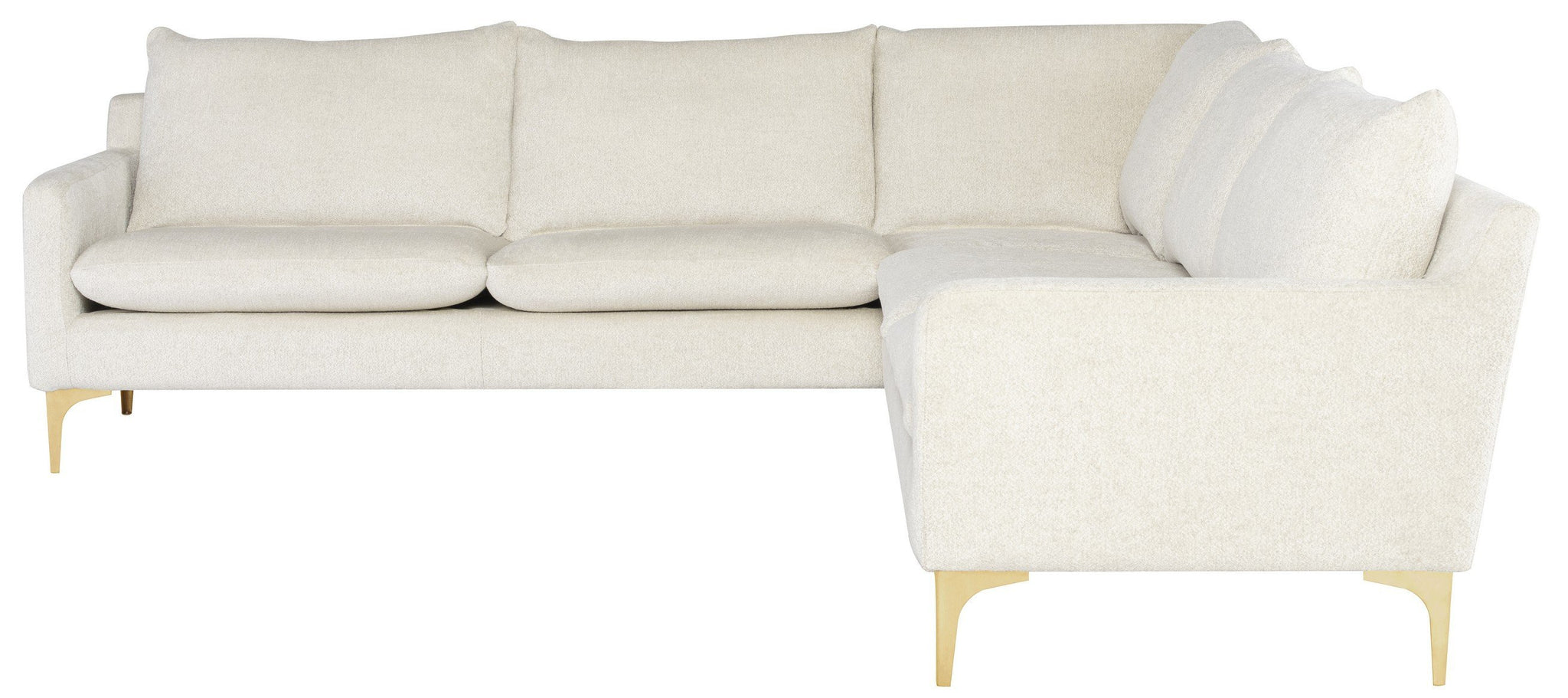 Nuevo Anders Coconut Sectional Sofa