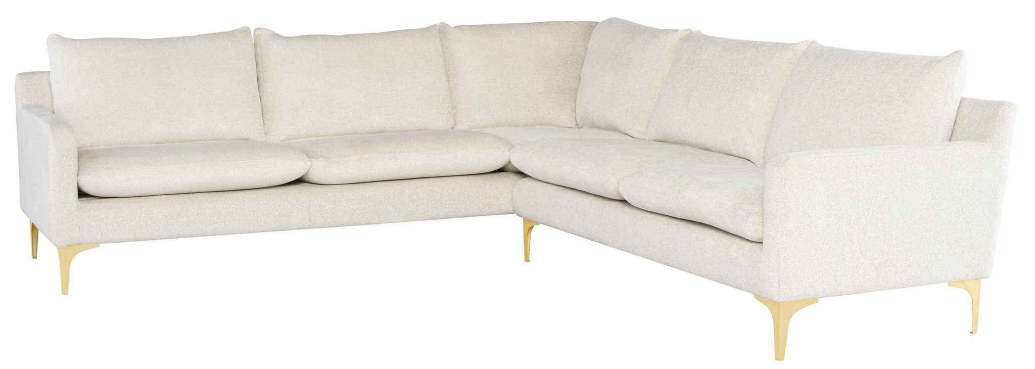 Nuevo Anders Coconut Sectional Sofa