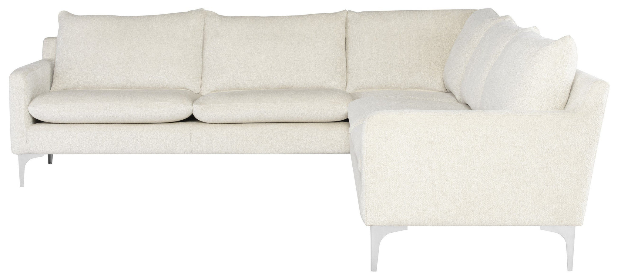 Nuevo Anders Coconut Sectional Sofa
