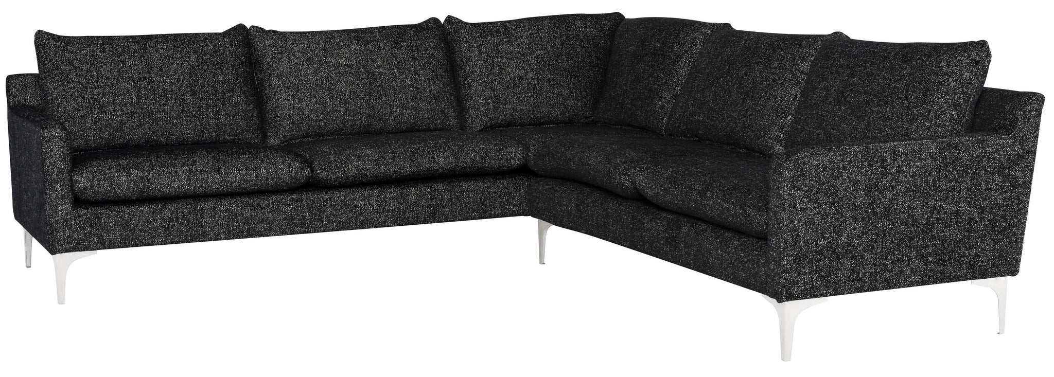 Nuevo Anders Salt & Pepper Sectional Sofa