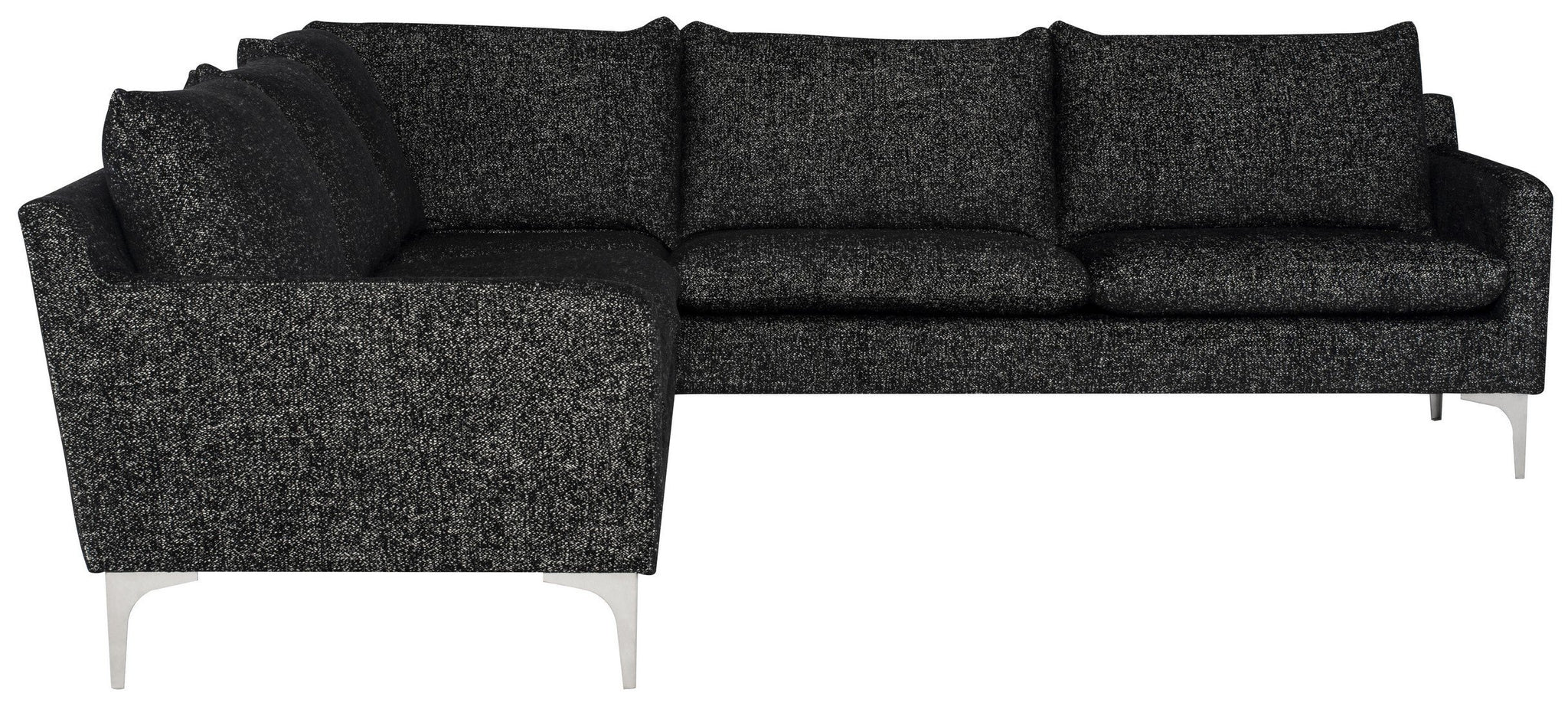 Nuevo Anders Salt & Pepper Sectional Sofa