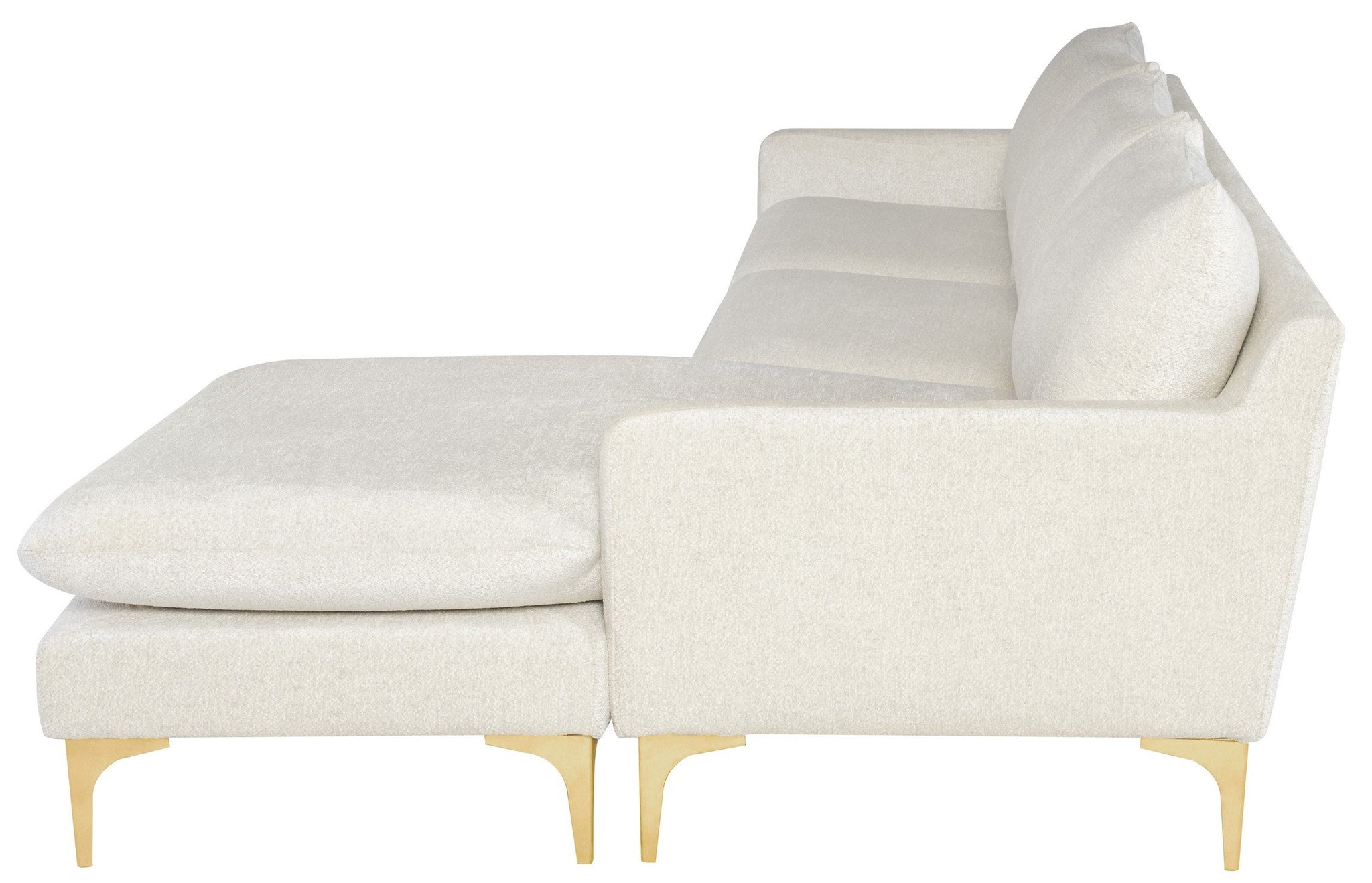 Nuevo Anders Coconut Sectional Sofa