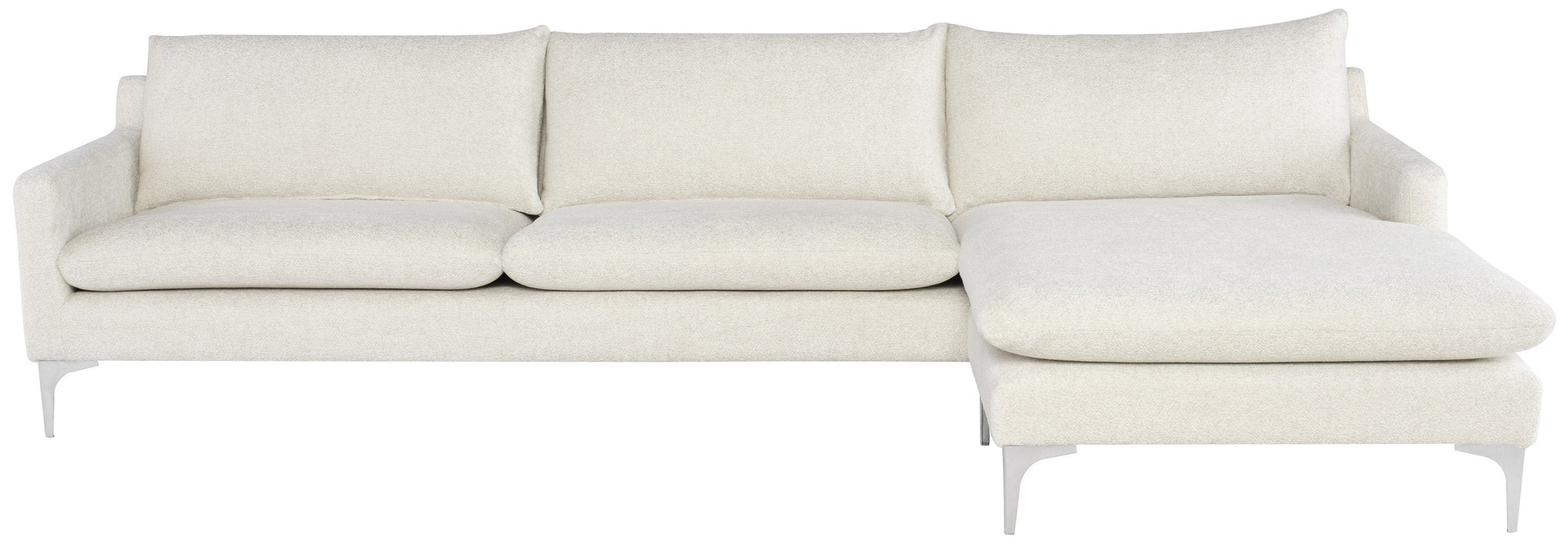 Nuevo Anders Coconut Sectional Sofa