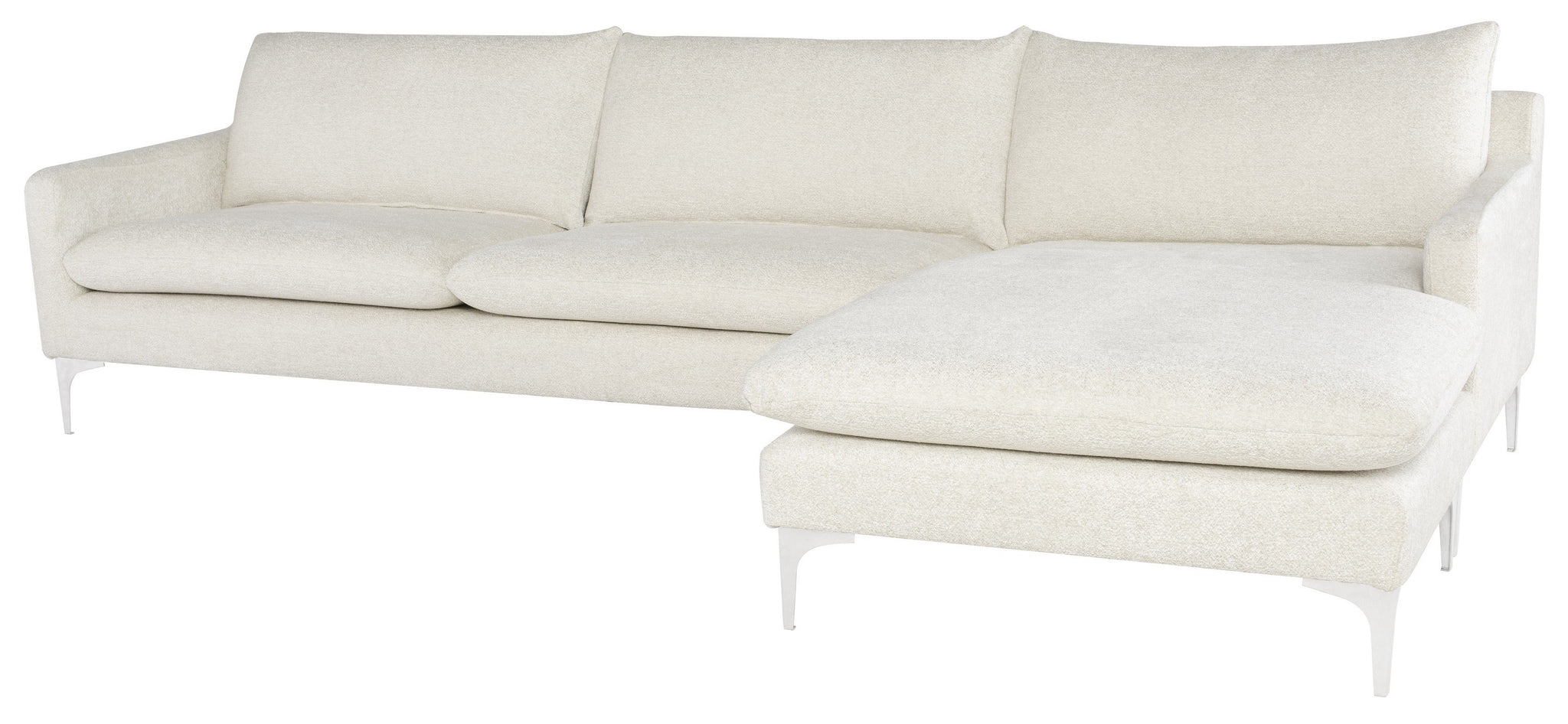 Nuevo Anders Coconut Sectional Sofa