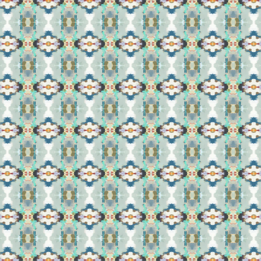 Laura Park Orchid Blossom Royal Blue Bedding Collection