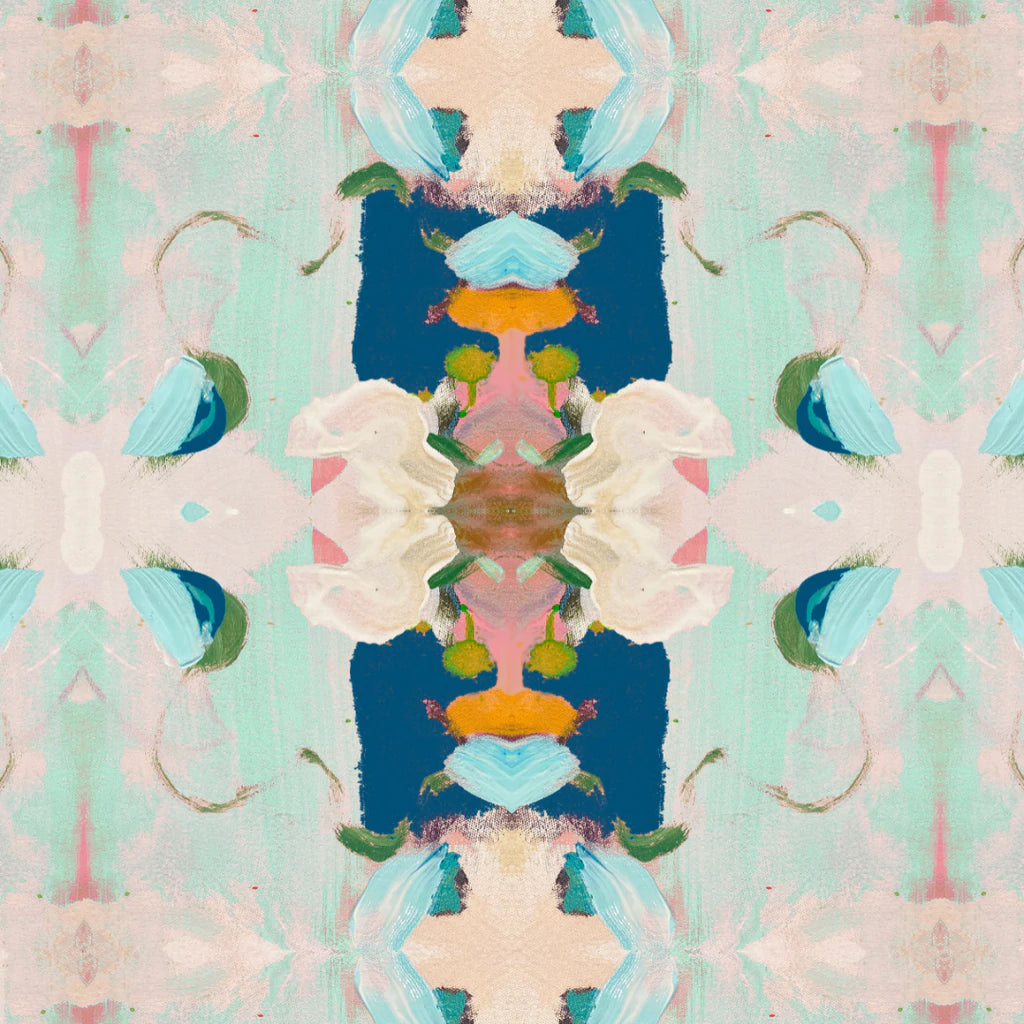 Laura Park Monet's Garden Navy Bedding Collection