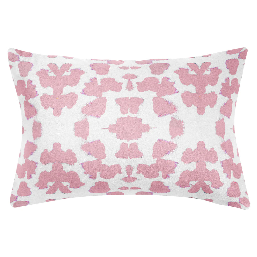 Laura Park Chintz Rose Linen Cotton Pillow