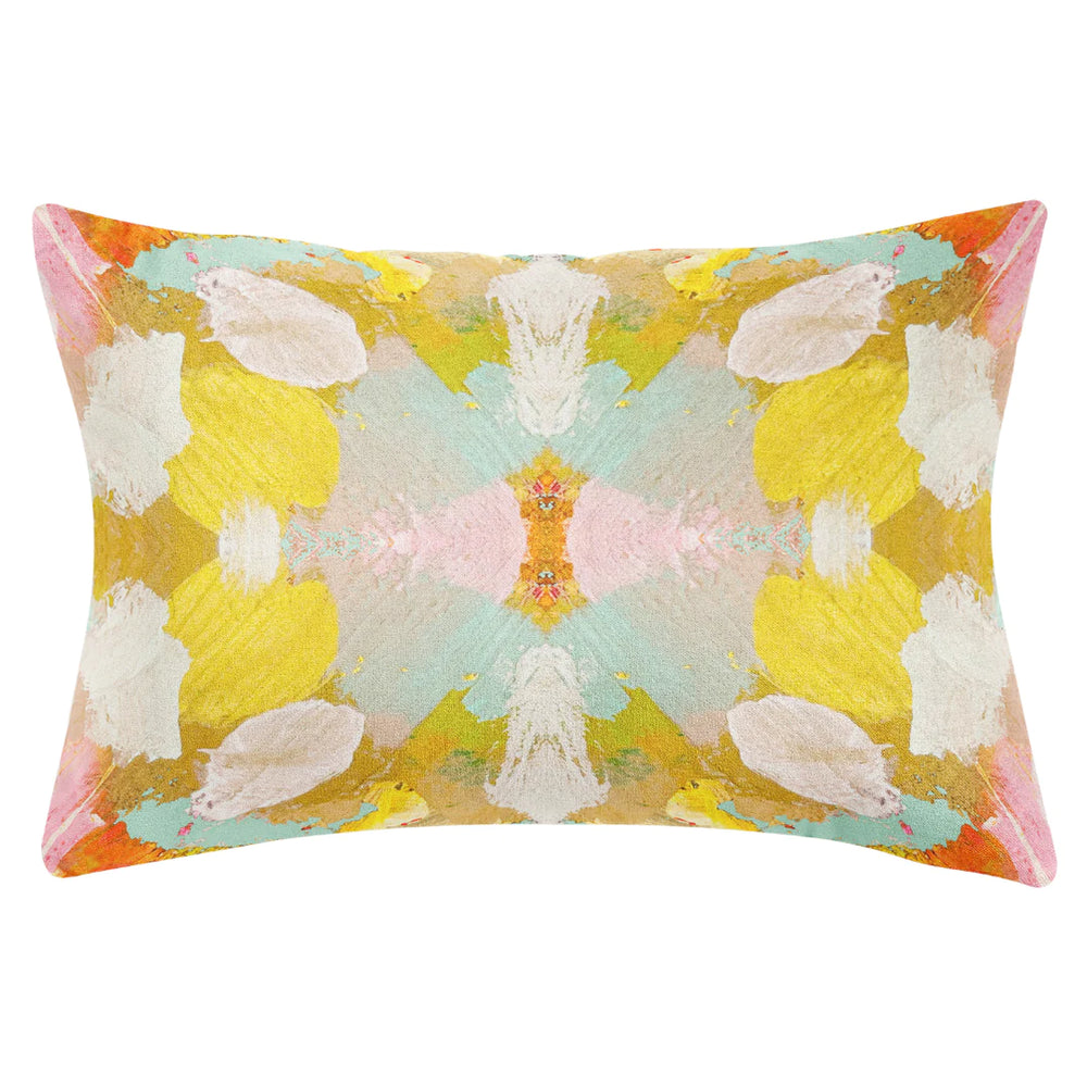 Laura Park Marigold Linen Cotton Pillow