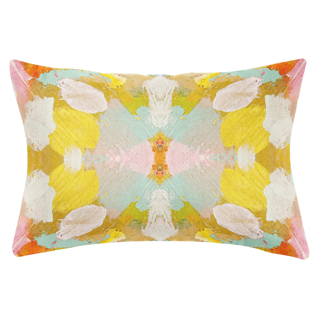 Laura Park Marigold Linen Cotton Pillow