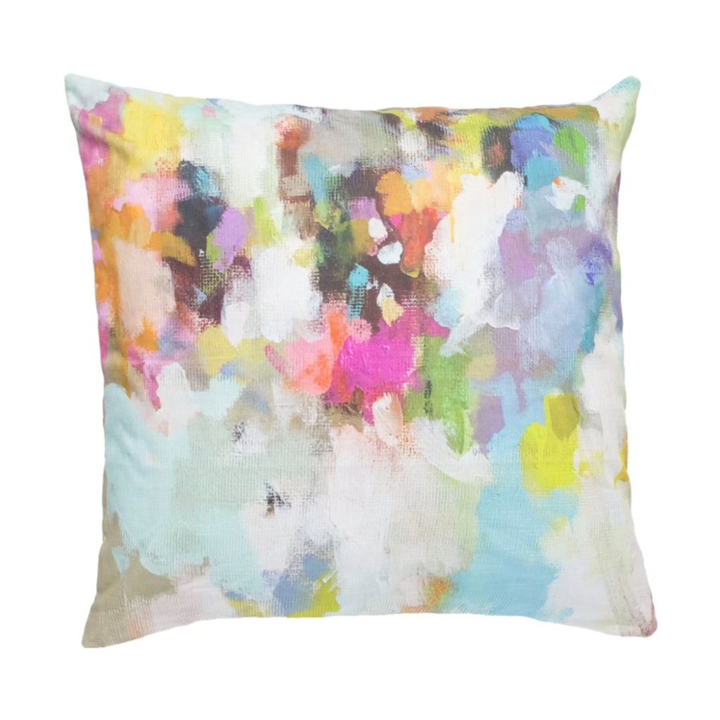 Laura Park Indigo Girl Linen Cotton Pillow