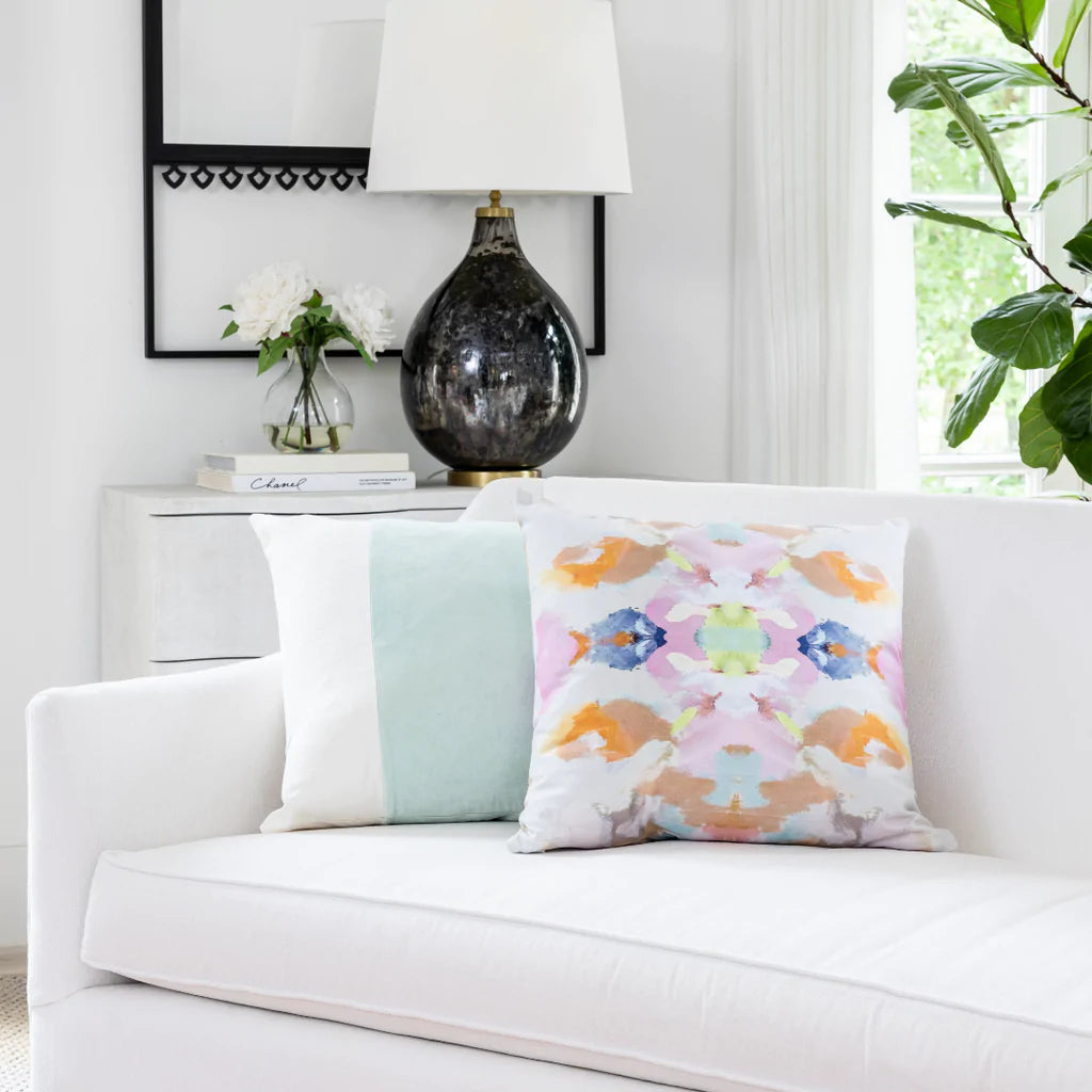 Laura Park Buttercup Linen Cotton Pillow