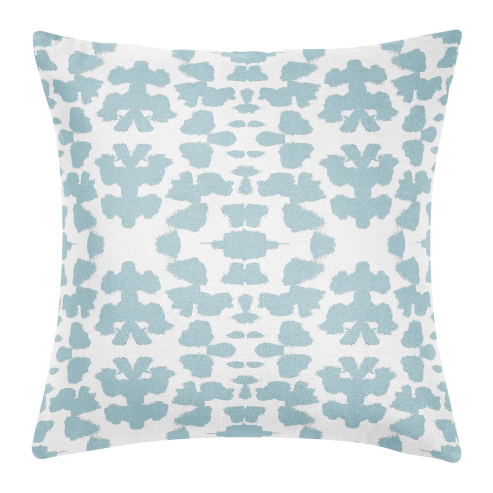 Laura Park Chintz Mist Linen Cotton Pillow