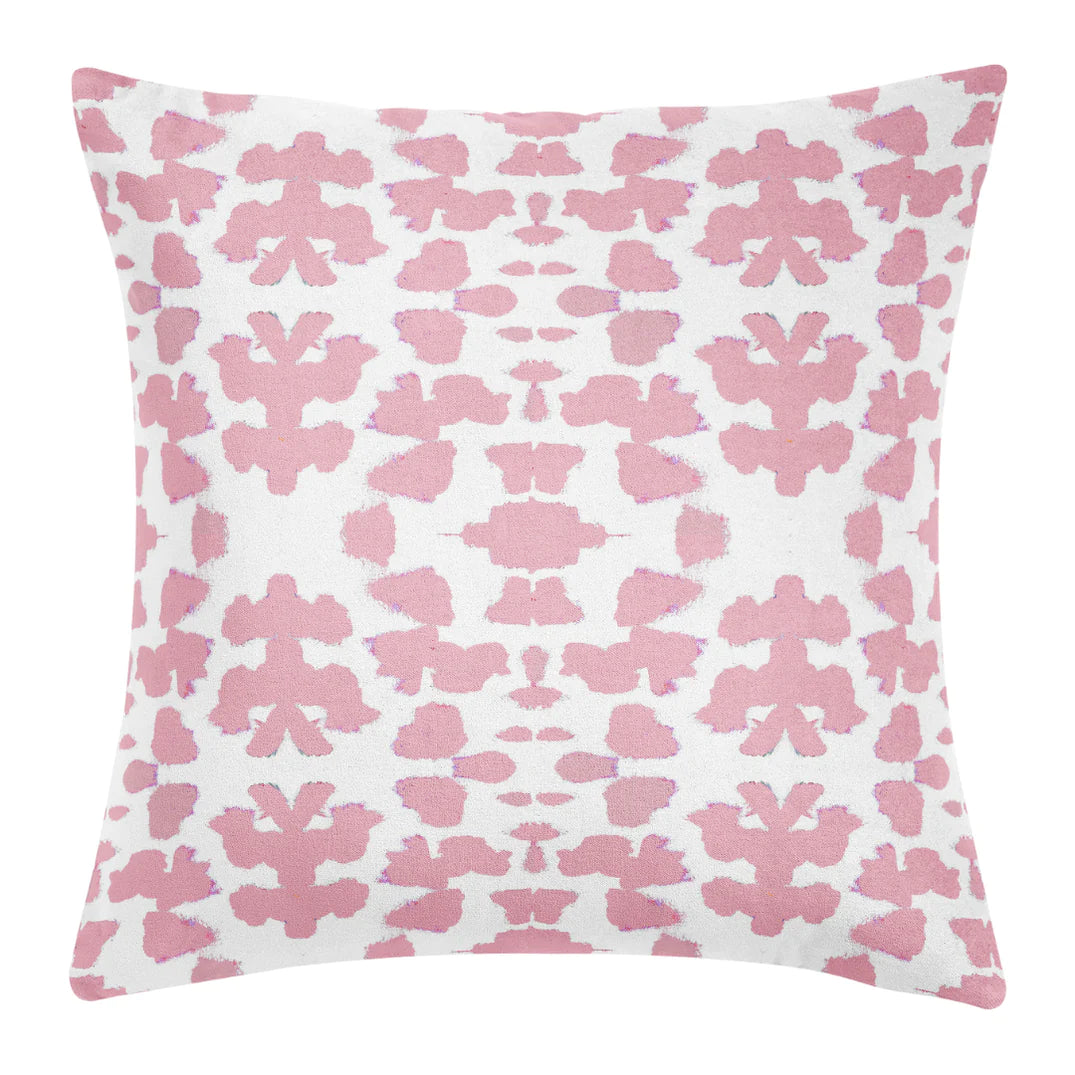 Laura Park Chintz Rose Linen Cotton Pillow