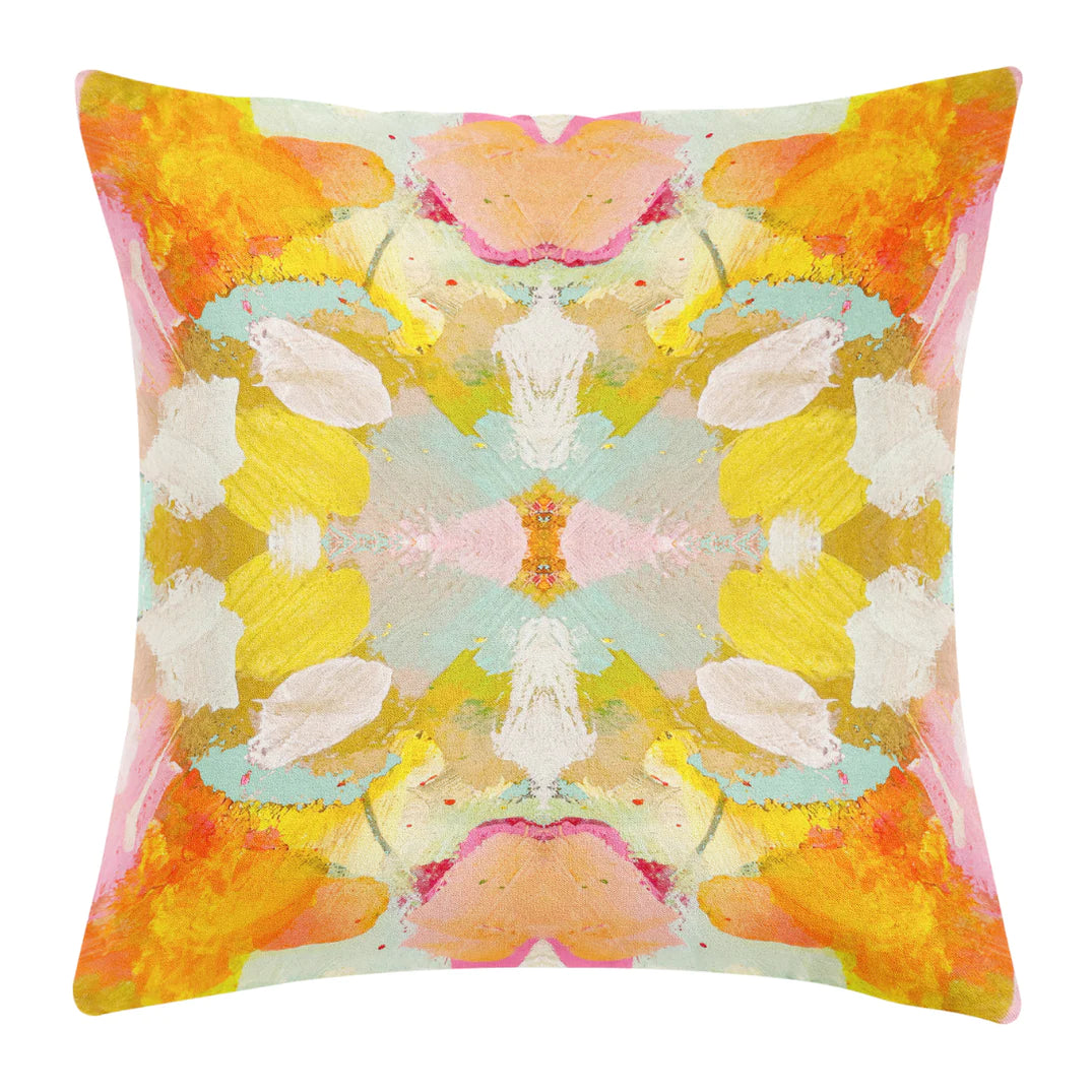 Laura Park Marigold Linen Cotton Pillow