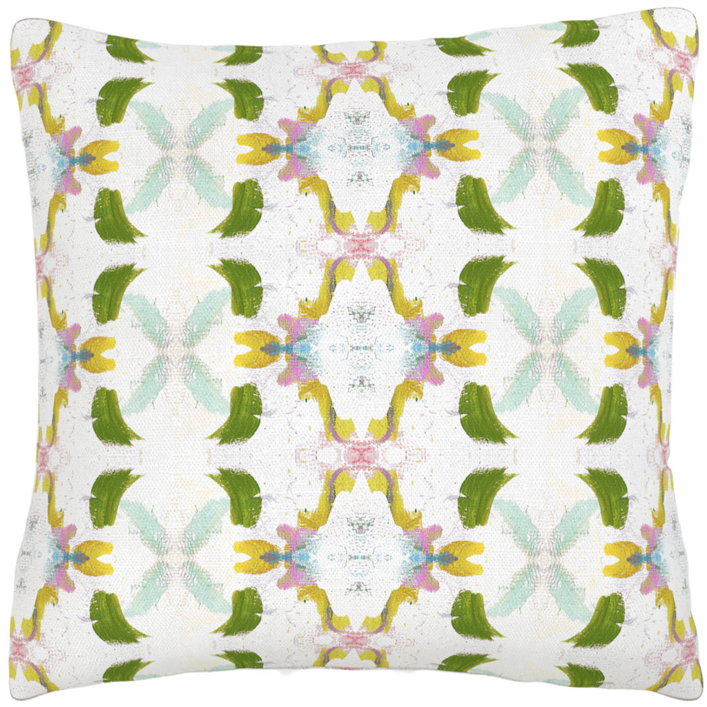 Laura Park Dogwood Linen Cotton Pillow