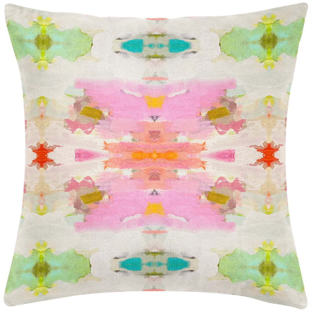 Laura Park Giverny Linen Cotton Pillow
