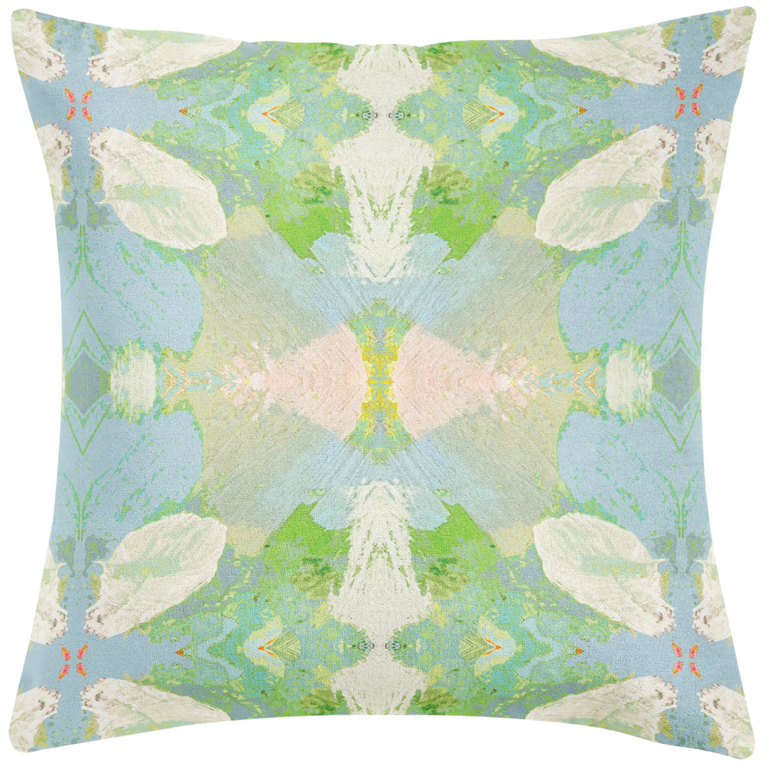 Laura Park Elephant Falls Linen Cotton Pillow