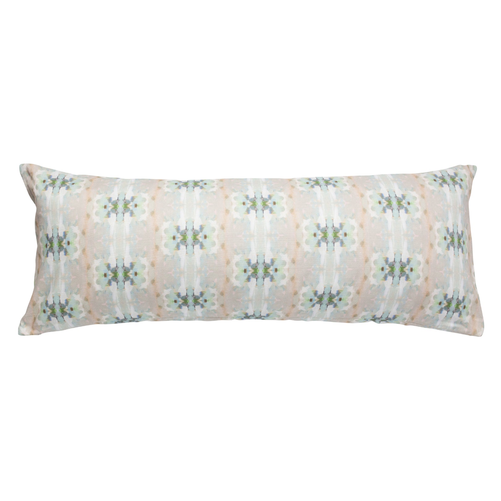 Laura Park Miss Ella Teal Linen Cotton Pillow