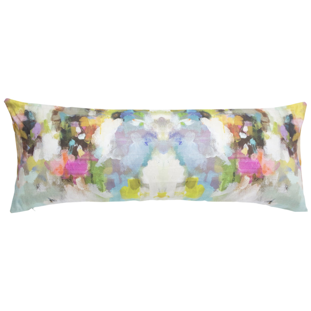 Laura Park Indigo Girl Linen Cotton Pillow