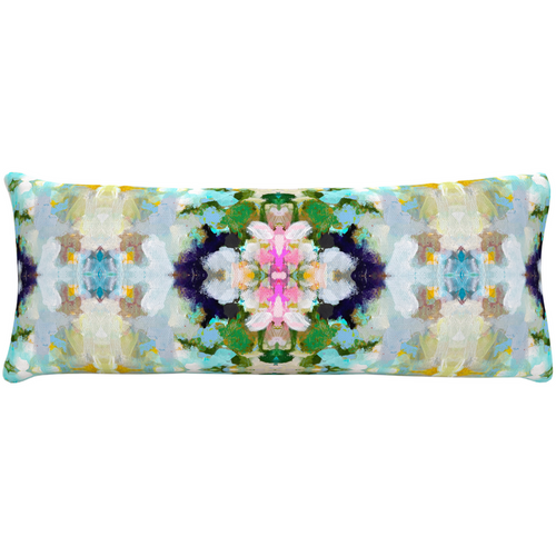 Laura Park Nantucket Bloom Linen Cotton Pillow