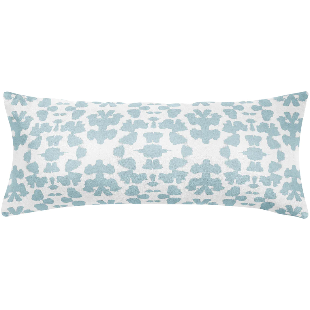 Laura Park Chintz Mist Linen Cotton Pillow