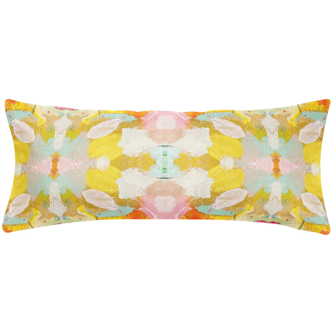 Laura Park Marigold Linen Cotton Pillow