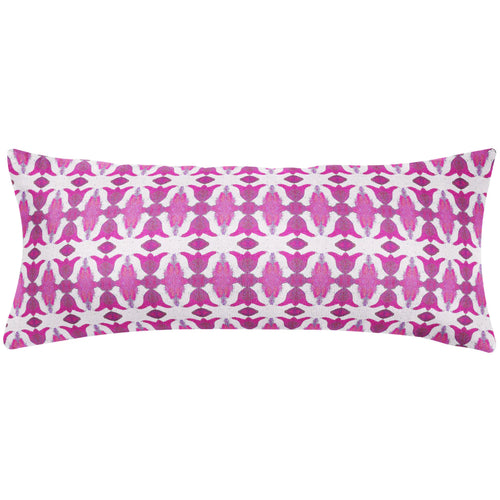Laura Park Spice Market Rasberry Pink Linen Cotton Pillow