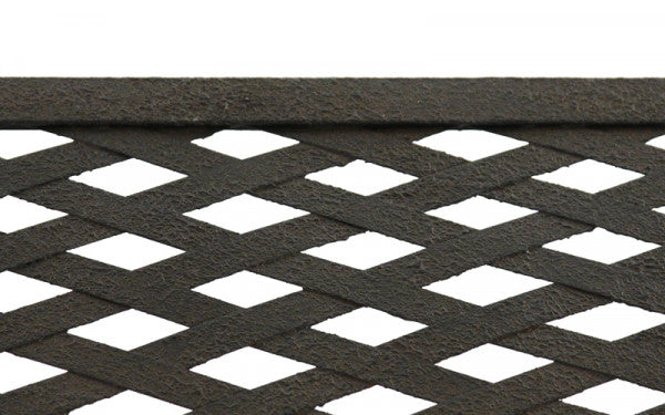 Zentique Jerzy Wall Table Distressed Natural, Distressed Metal