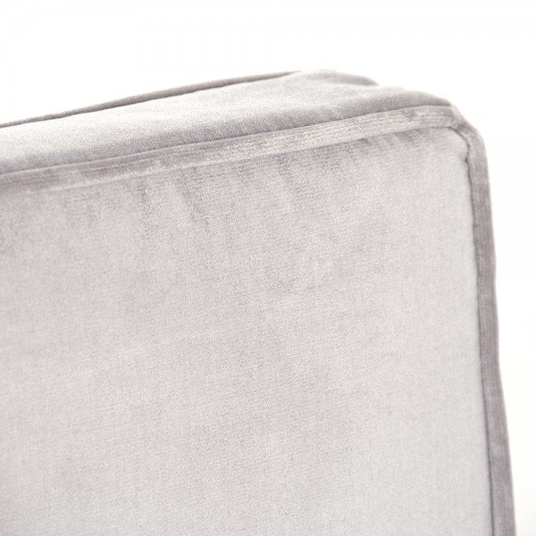 Zentique Lorain Lounge Chair Light Grey Polyester Viscose