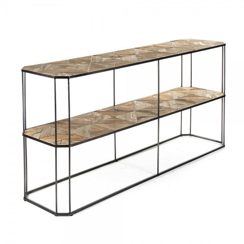 Zentique Anabel Console Weathered Pine