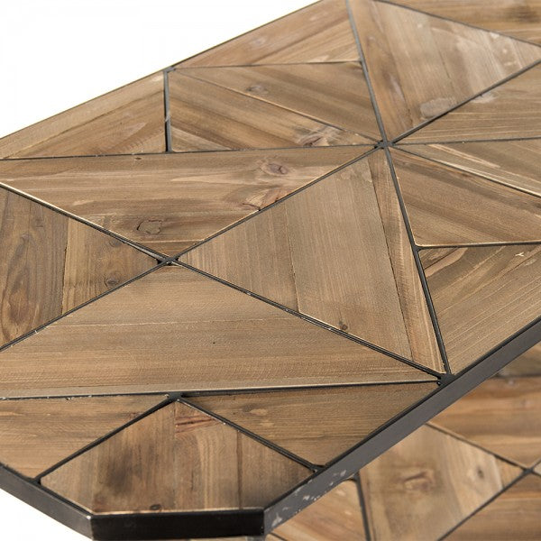 Zentique Anabel Console Weathered Pine