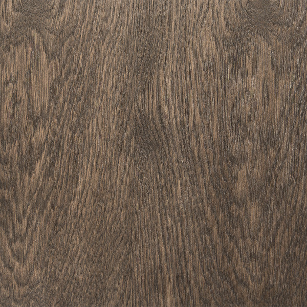 Zentique Eclat Dining Table Dark Brown, Chrome