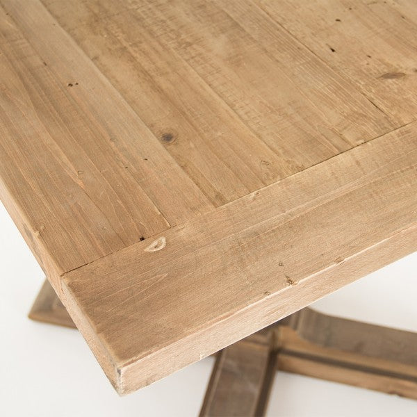 Zentique Timeo Table Weathered Pine