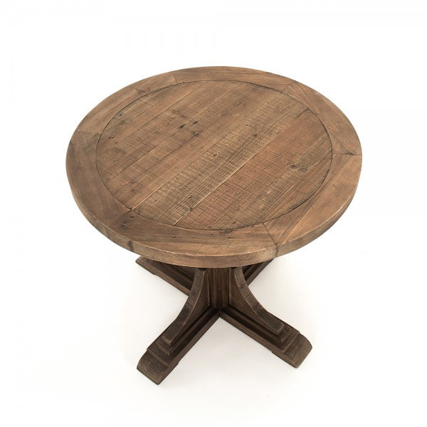 Zentique Leah Table Dark Weathered Pine