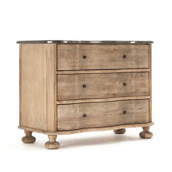 Zentique Marbre Dresser Limed Grey