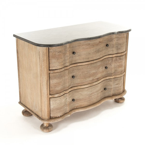 Zentique Marbre Dresser Limed Grey
