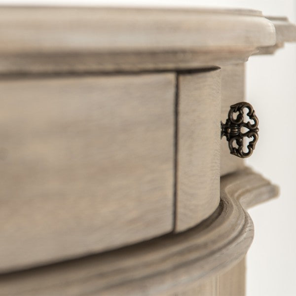 Zentique Courbe Buffet, Tan/Brown