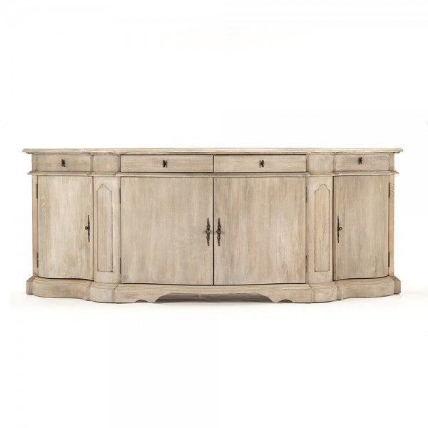 Zentique Courbe Buffet, Tan/Brown