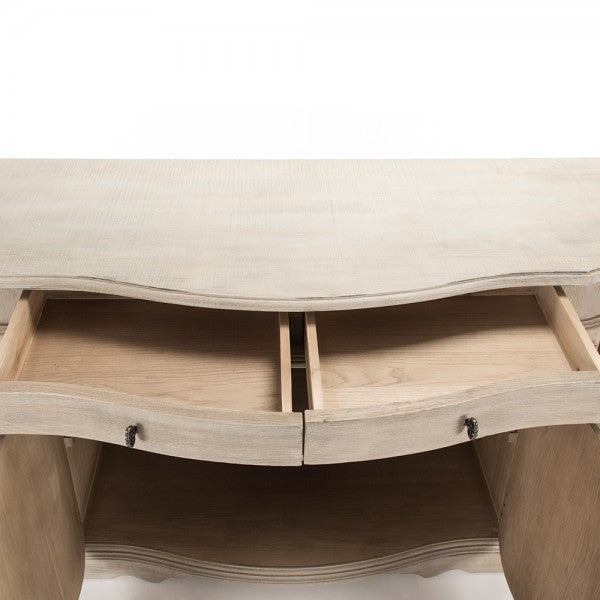 Zentique Courbe Buffet, Tan/Brown