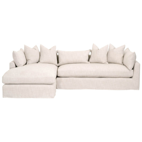 Essentials For Living Haven 110" Lounge Slipcover Sectional