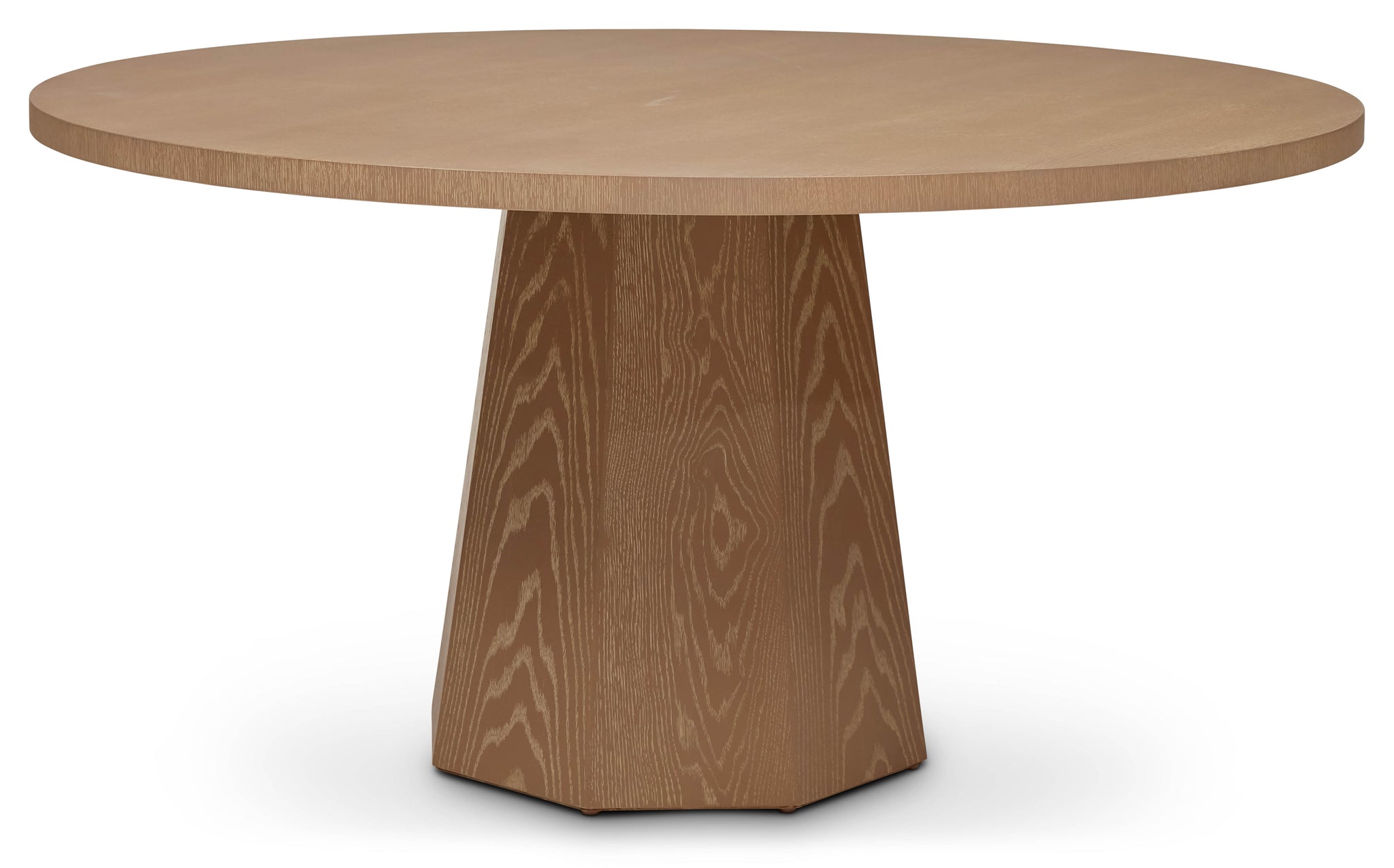 Kaia Round Dining Table in Putty Gray by Urbia Imports