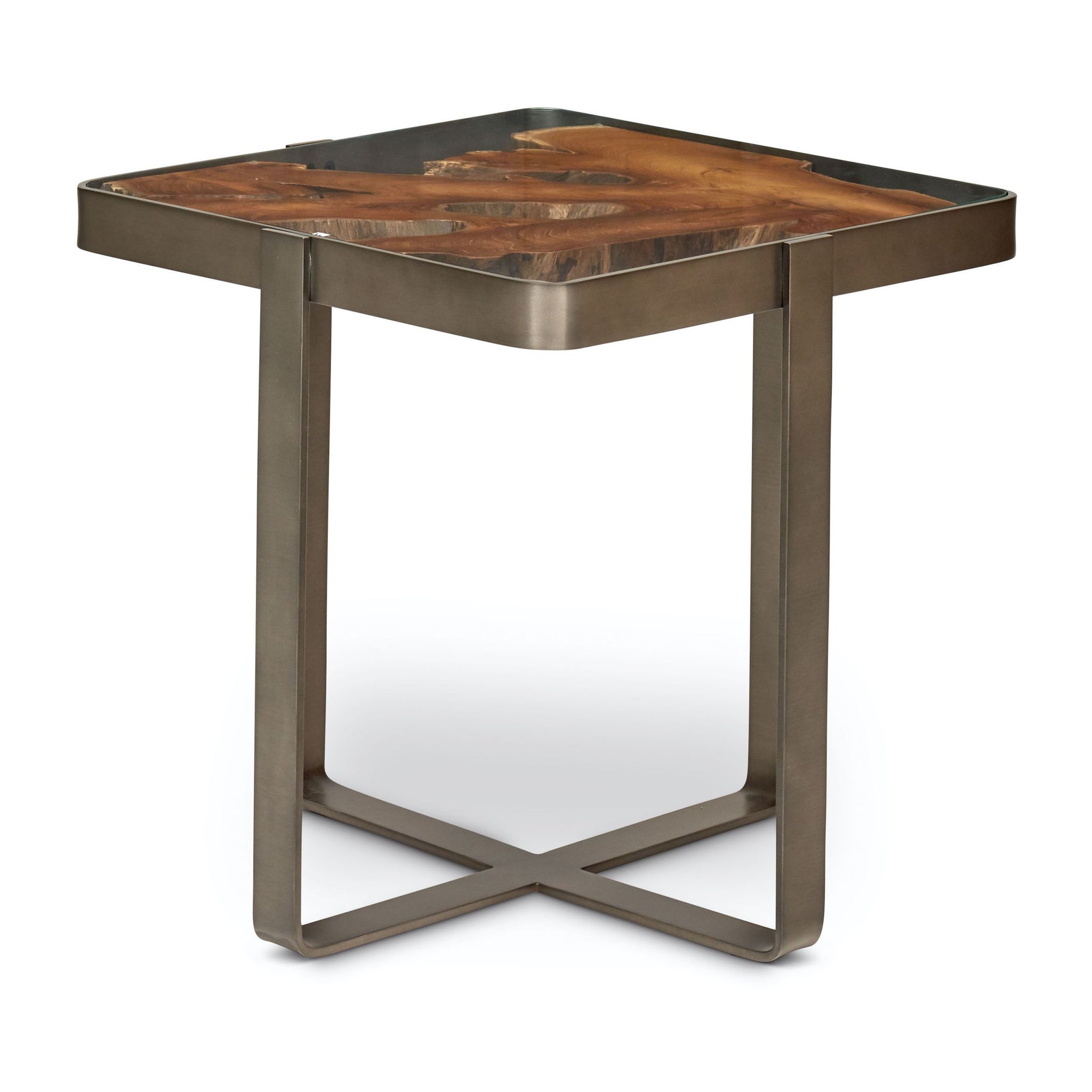 Kullen Teak End Table by Urbia