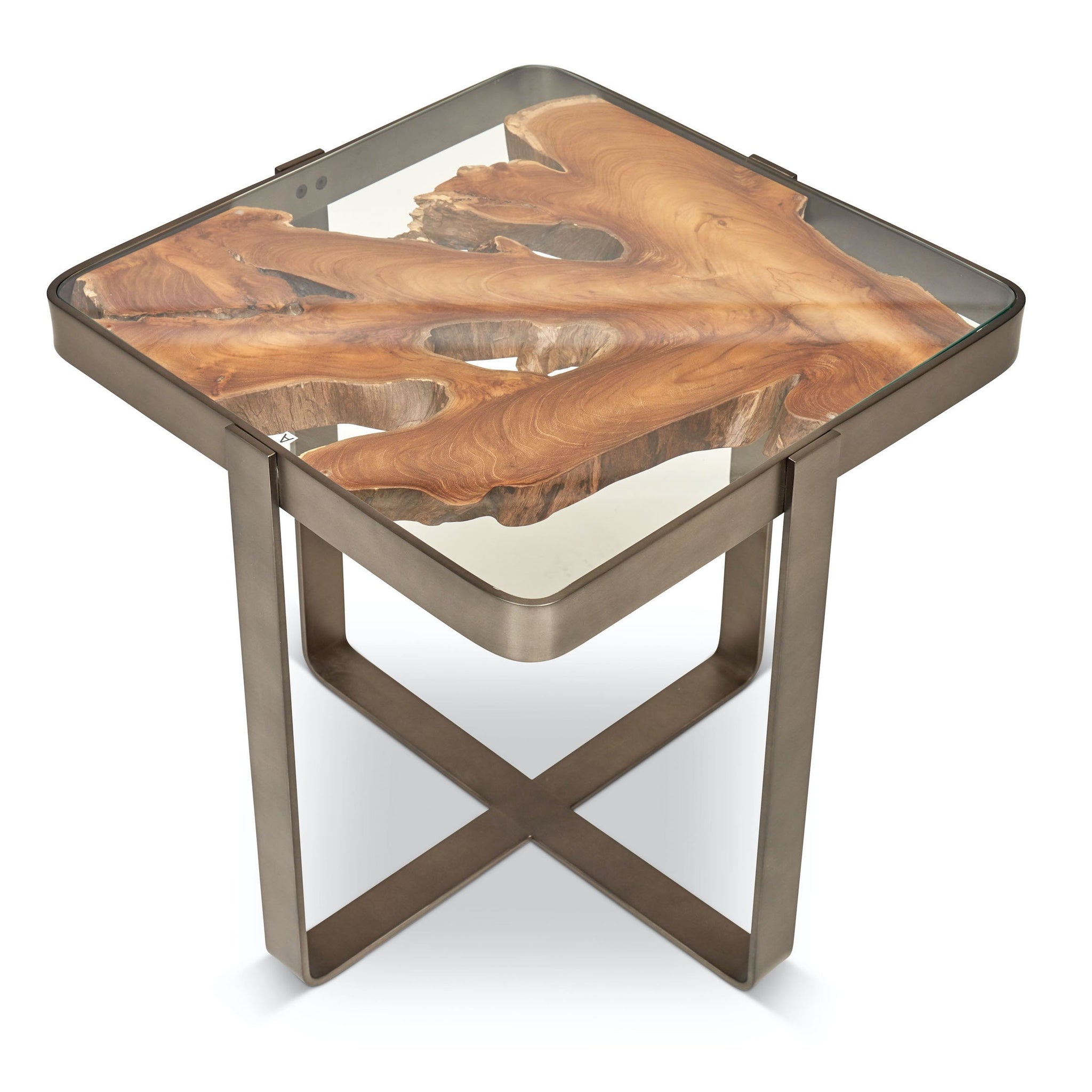 Kullen Teak End Table by Urbia