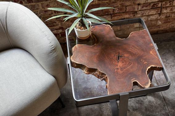 Kullen Teak End Table by Urbia