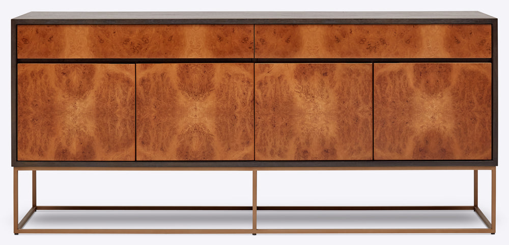 Urbia Yoga Buffet in Burl & Brass