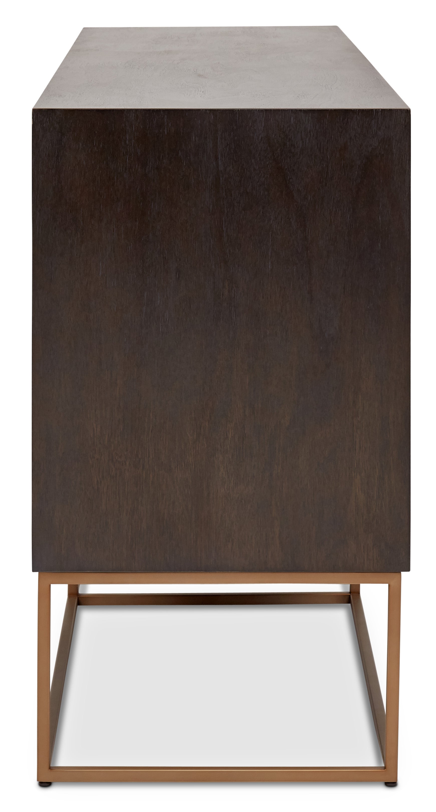 Urbia Yoga Buffet in Burl & Brass