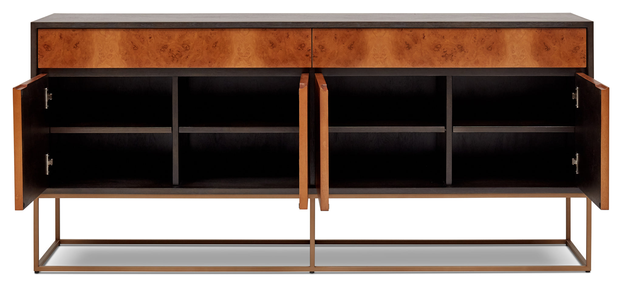 Urbia Yoga Buffet in Burl & Brass