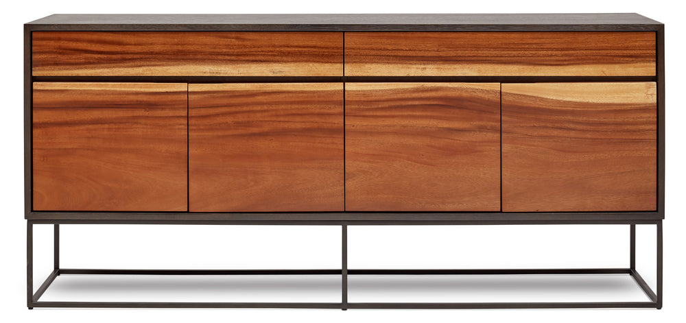 Urbia Yoga Buffet in Charcoal & Gun Metal